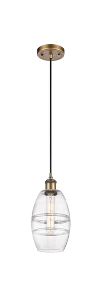 Ballston Mini Pendant Antique Brass Finish