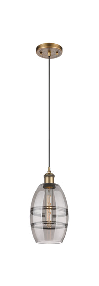 Ballston Mini Pendant Antique Brass Finish