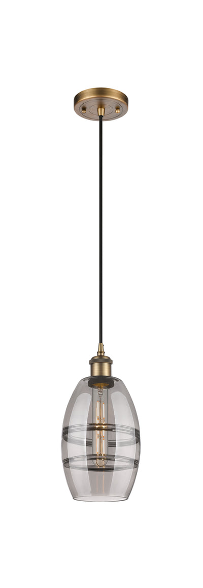 Ballston Mini Pendant Antique Brass Finish