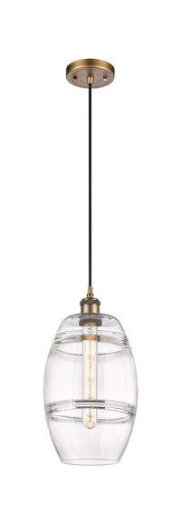 Ballston Mini Pendant Antique Brass Finish