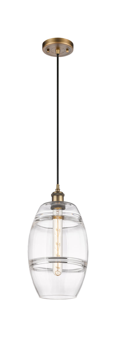 Ballston Mini Pendant Antique Brass Finish