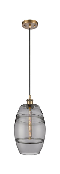 Ballston Mini Pendant Antique Brass Finish