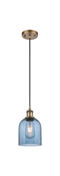 Ballston Mini Pendant Antique Brass Finish