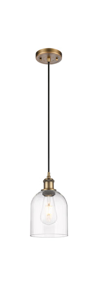 Ballston Mini Pendant Antique Brass Finish