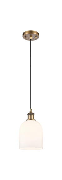 Ballston Mini Pendant Antique Brass Finish