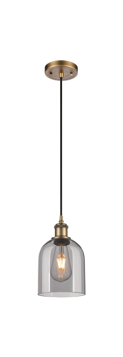 Ballston Mini Pendant Antique Brass Finish