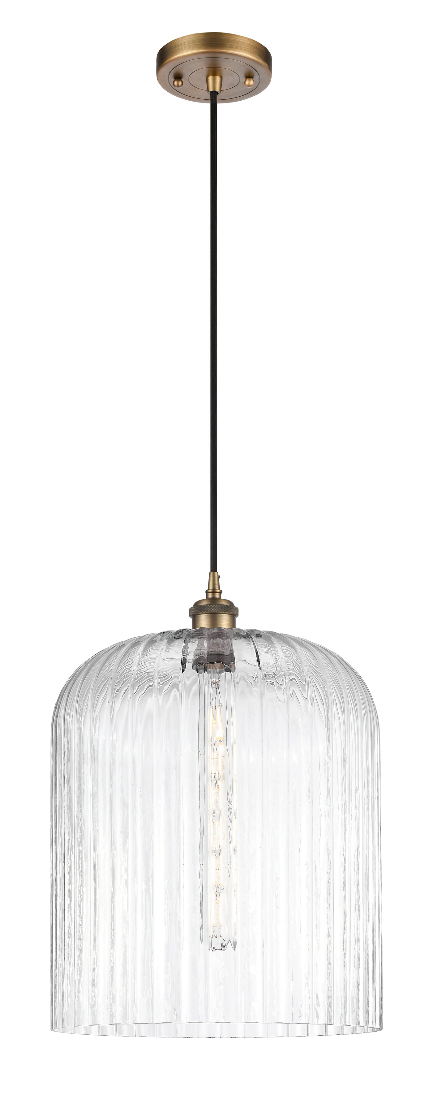 Ballston Mini Pendant Antique Brass Finish