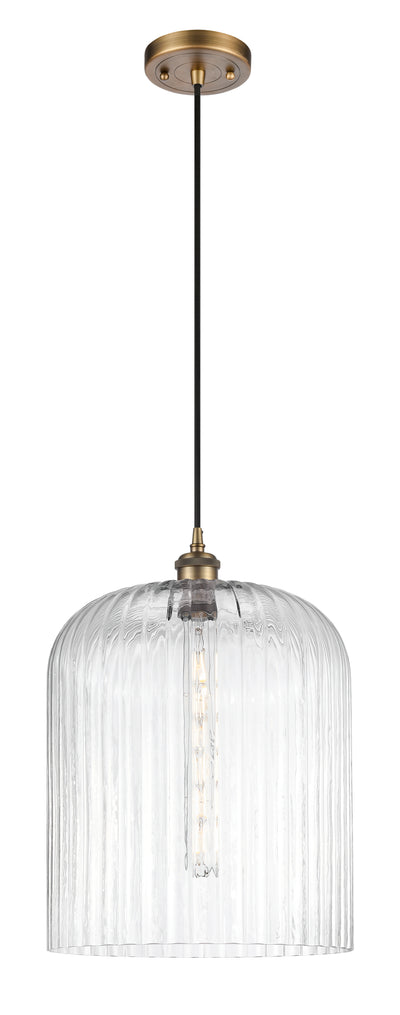 Ballston Mini Pendant Antique Brass Finish