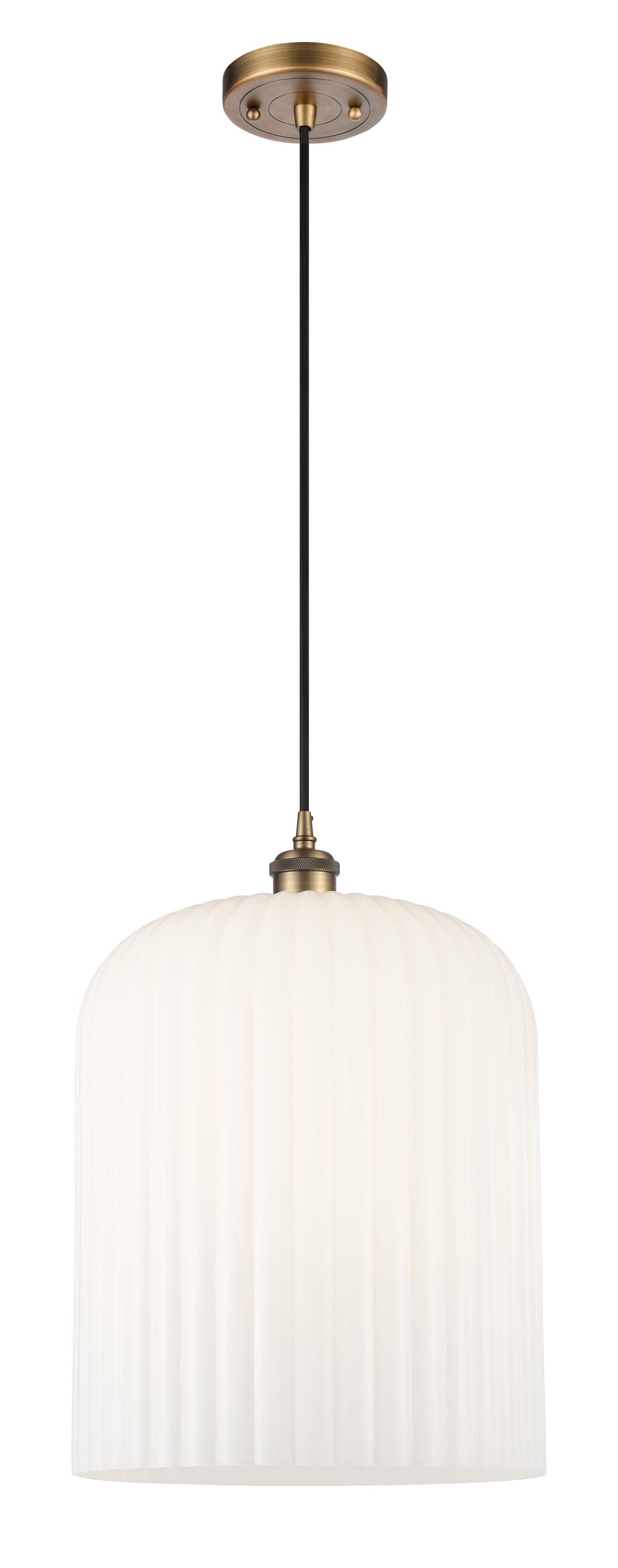 Ballston Mini Pendant Antique Brass Finish