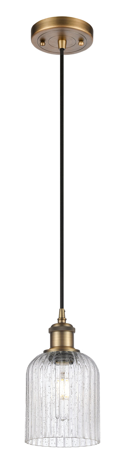 Ballston Mini Pendant Antique Brass Finish
