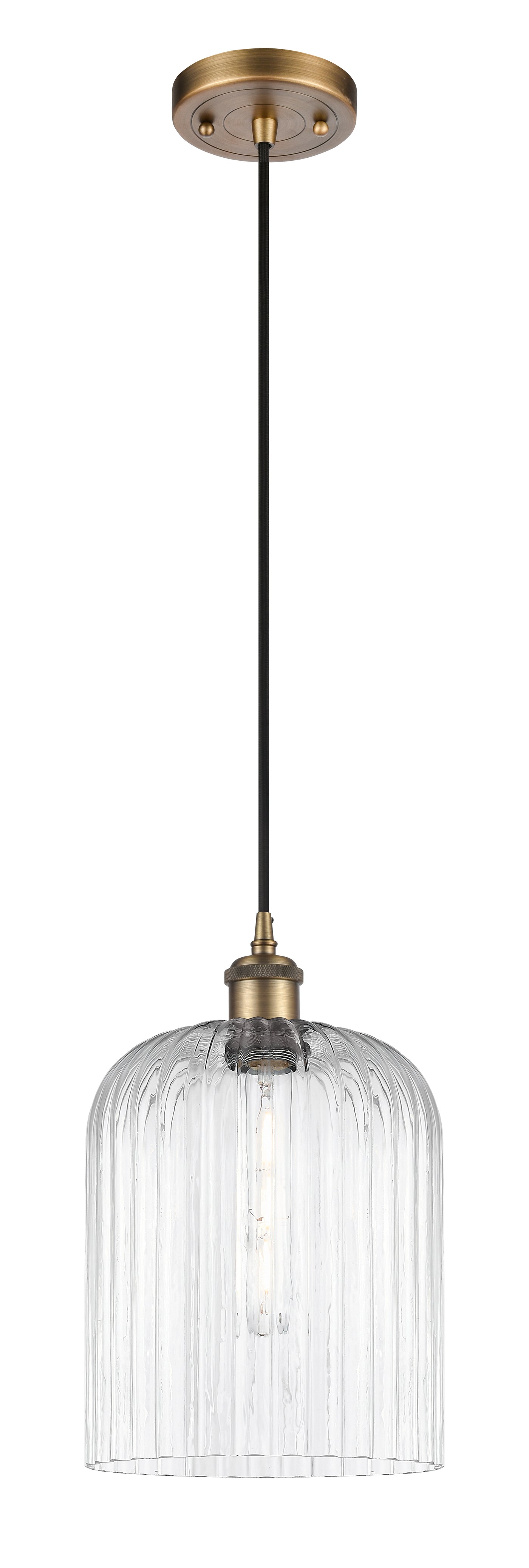 Ballston Mini Pendant Antique Brass 5 Inch