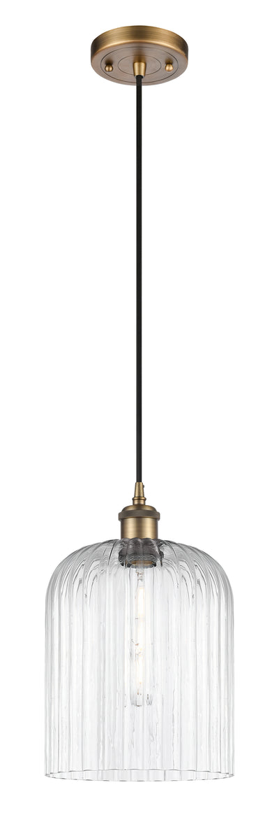Ballston Mini Pendant Antique Brass 5 Inch