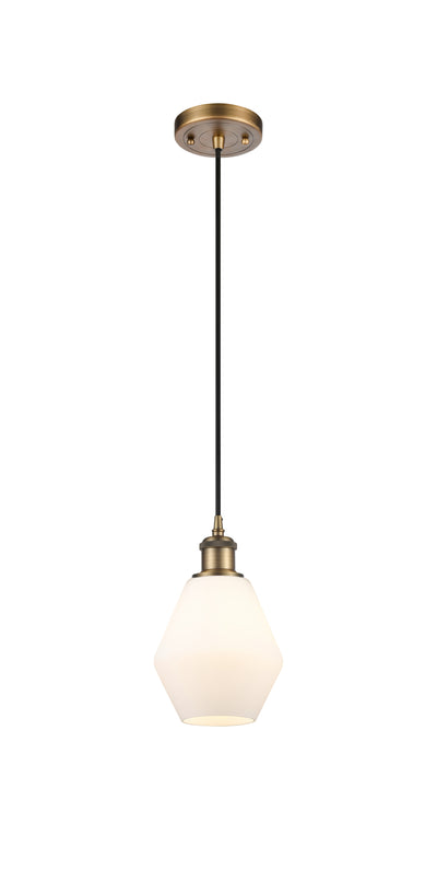 Ballston Mini Pendant Antique Brass Finish