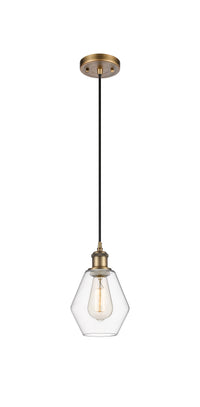 Ballston Mini Pendant Antique Brass Finish