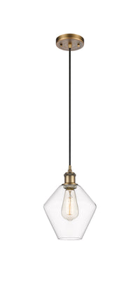 Ballston Mini Pendant Antique Brass Finish