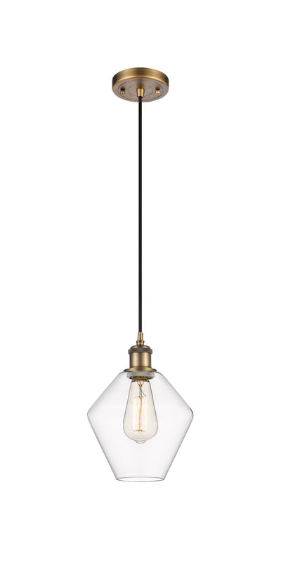 Ballston Mini Pendant Antique Brass Finish