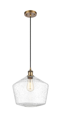 Ballston Mini Pendant Antique Brass 12 Inch