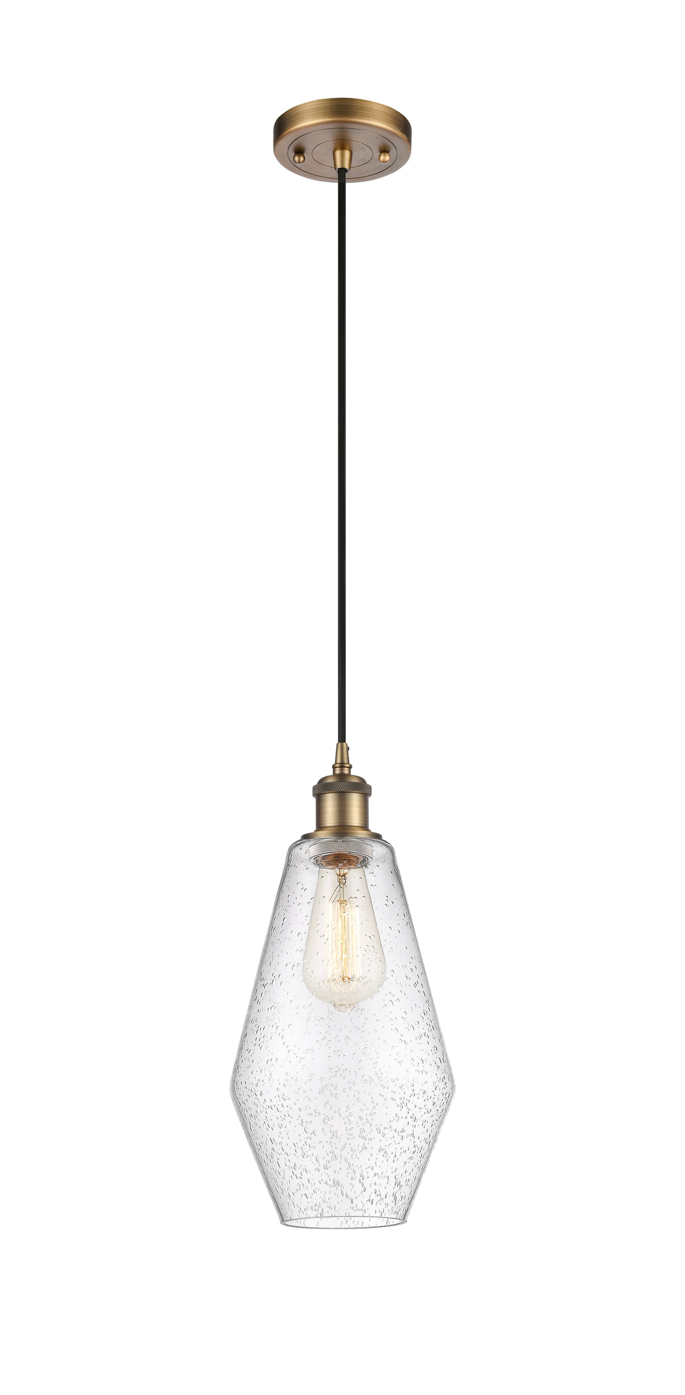 Ballston Mini Pendant Antique Brass Cast