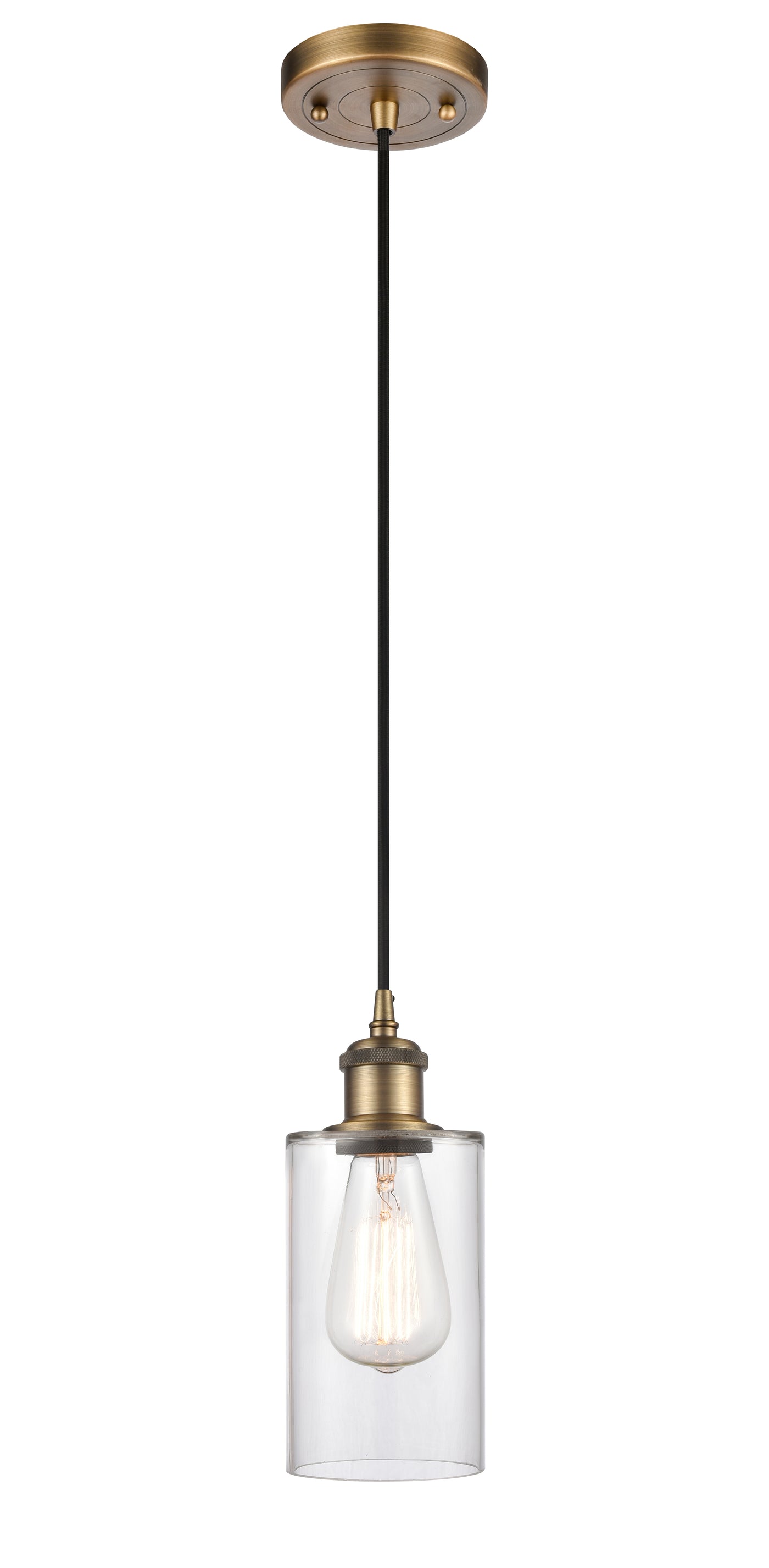 Ballston Mini Pendant Antique Brass