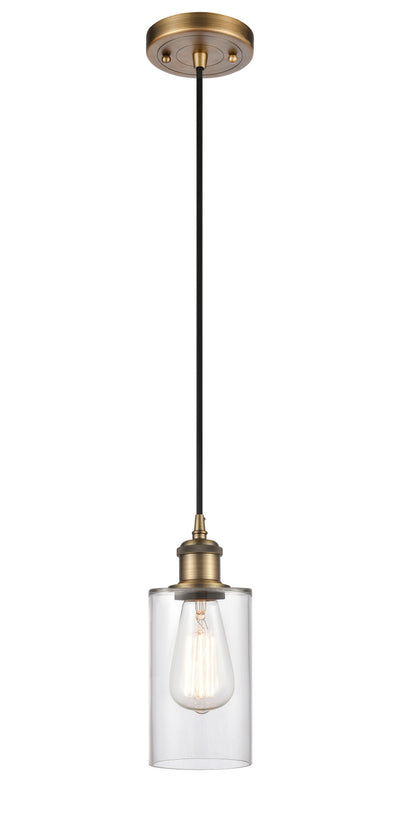 Ballston Mini Pendant Antique Brass Finish