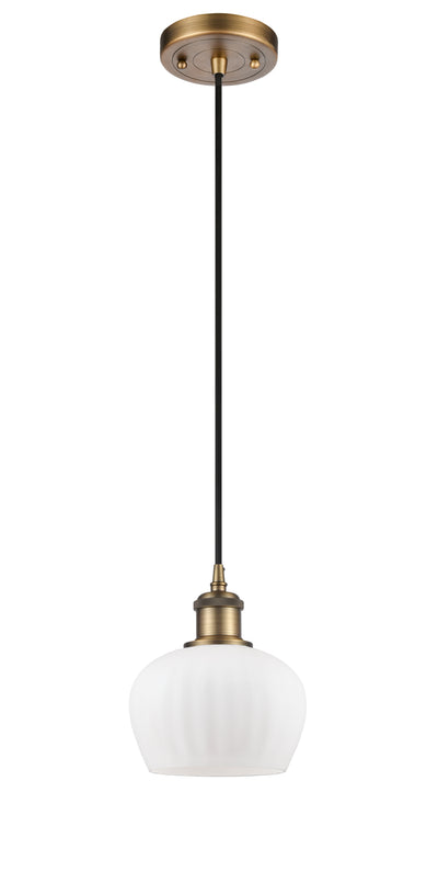 Ballston Mini Pendant Antique Brass
