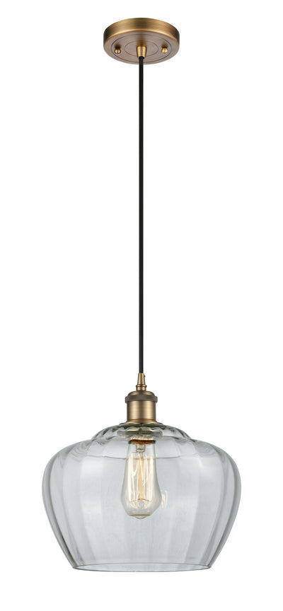 Ballston Mini Pendant Antique Brass Finish