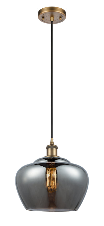 Ballston Mini Pendant Antique Brass Steel