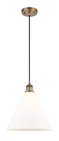 Ballston Mini Pendant Antique Brass Finish