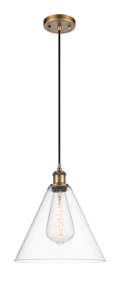 Ballston Mini Pendant Antique Brass Finish