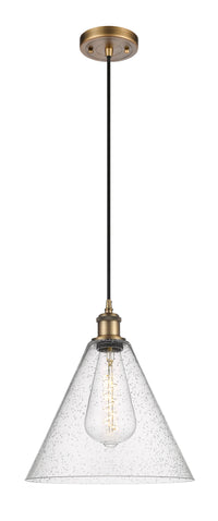 Ballston Mini Pendant Antique Brass Finish
