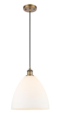 Ballston Mini Pendant Antique Brass Finish