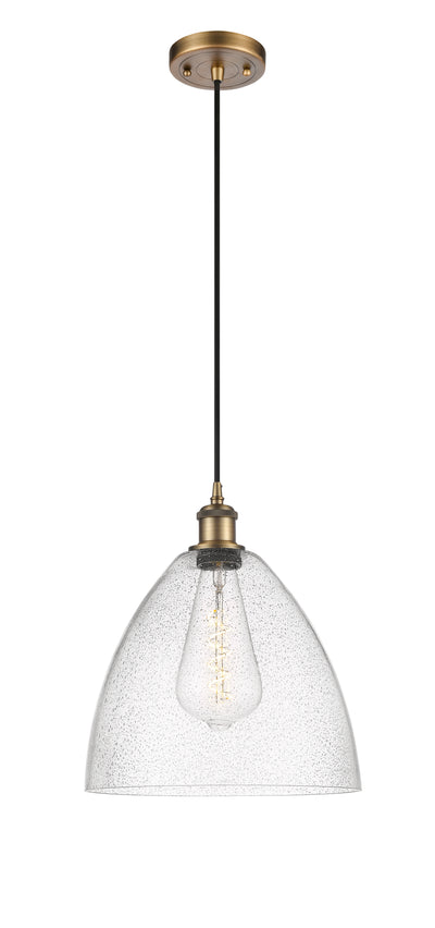 Ballston Mini Pendant Antique Brass Finish