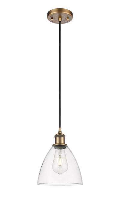 Ballston Mini Pendant Antique Brass Finish