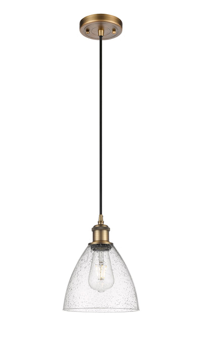 Ballston Mini Pendant Antique Brass Finish