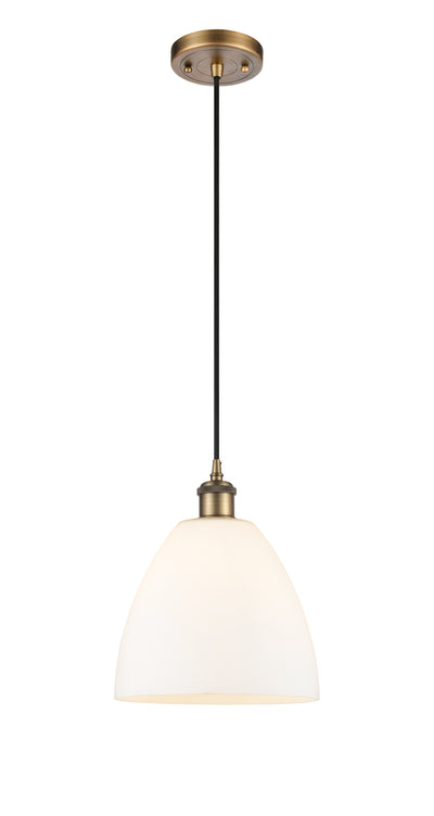 Ballston Mini Pendant Antique Brass Finish