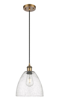 Ballston Mini Pendant Antique Brass Finish