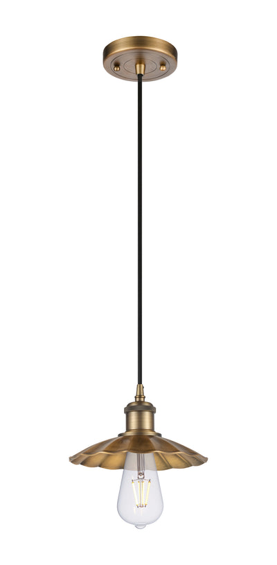 Ballston Mini Pendant Antique Copper Finish