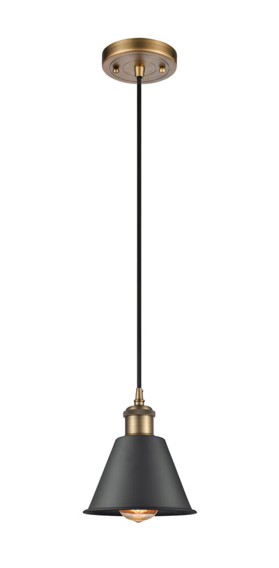 Ballston Mini Pendant Antique Brass Cast
