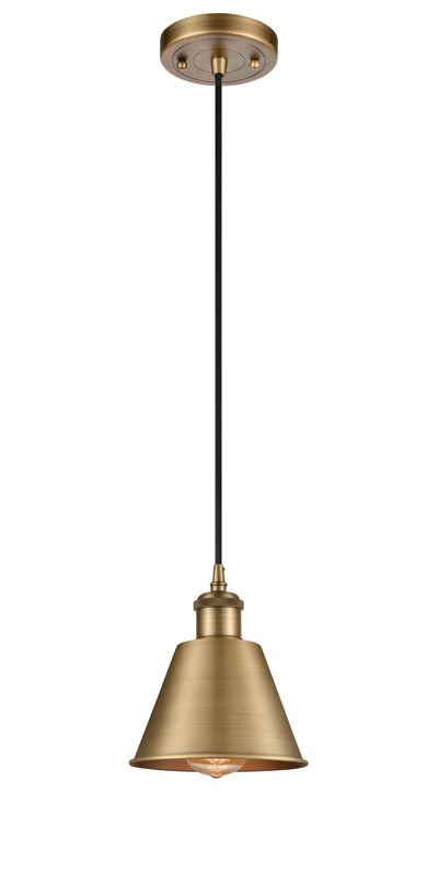 Ballston Mini Pendant Antique Brass Finish