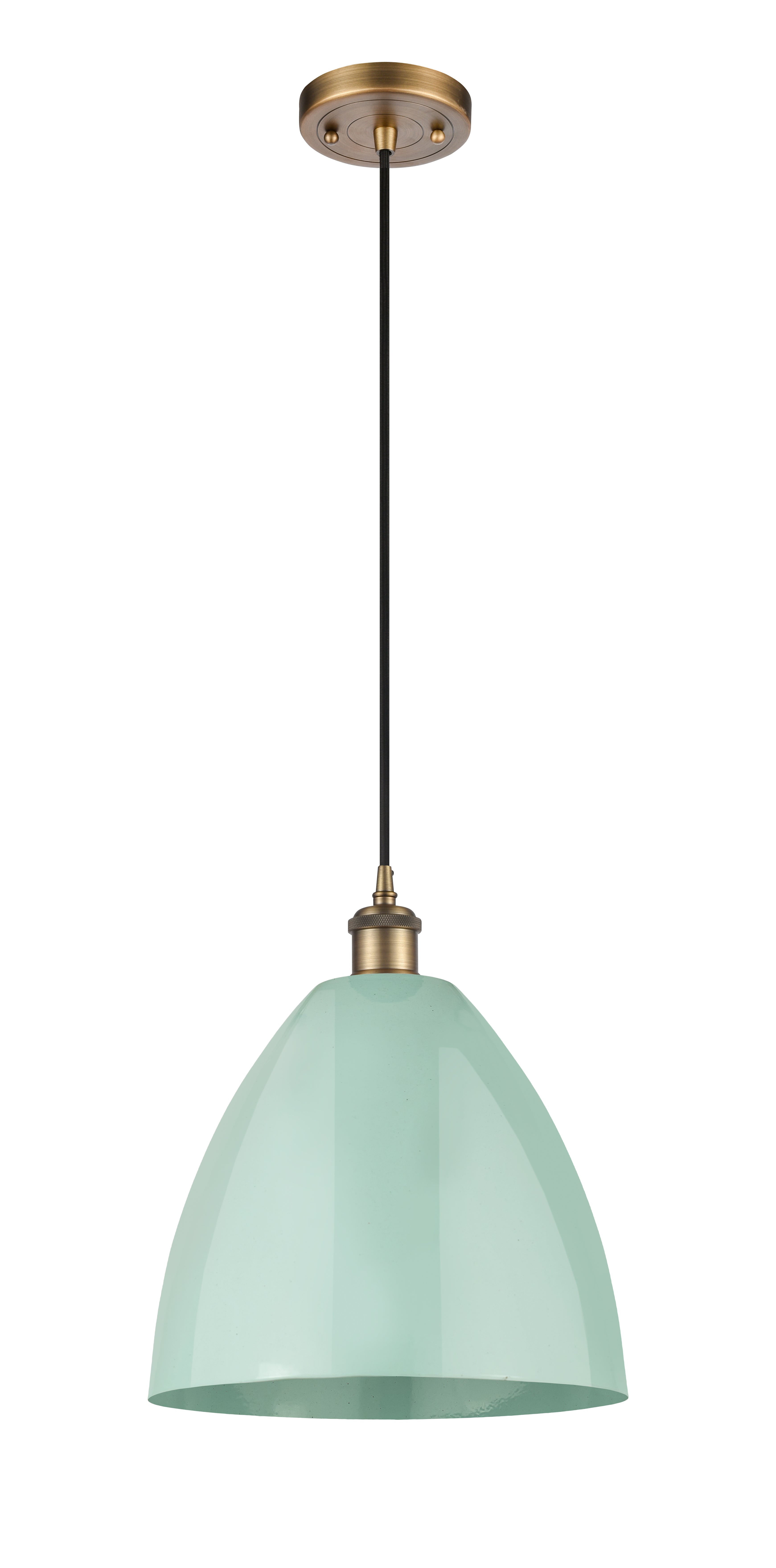 Ballston Mini Pendant Antique Brass Cast