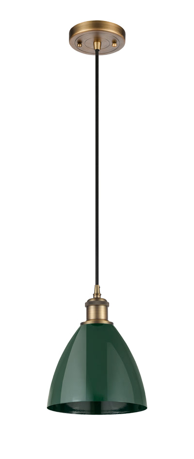 Ballston Mini Pendant Cast Brass Antique