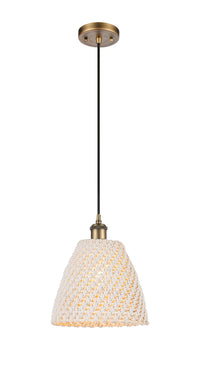 Ballston Mini Pendant Antique Brass Finish