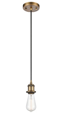 Ballston Mini Pendant Antique Brass Finish