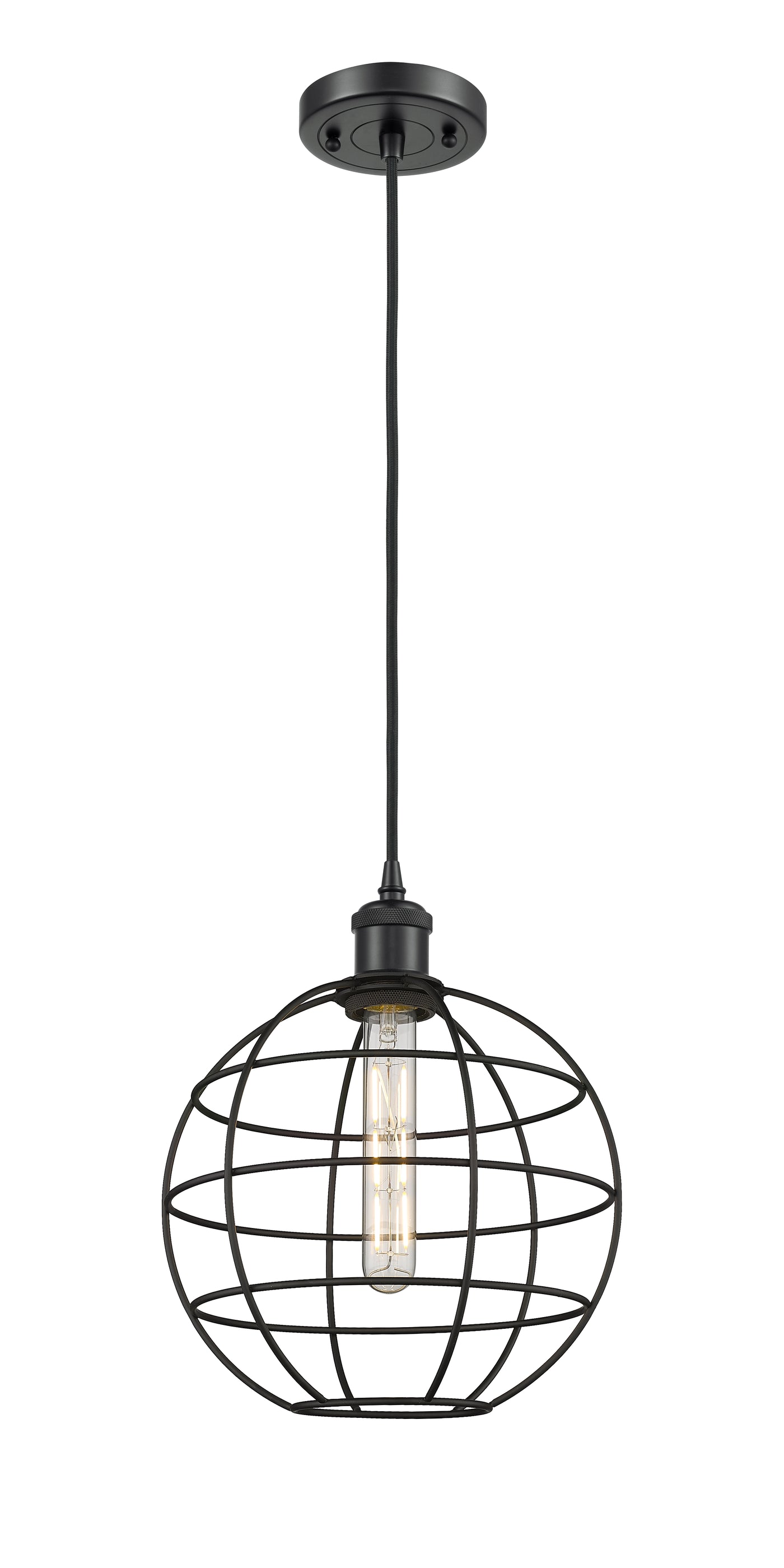 Ballston Mini Pendant Antique Brass 10 Inch