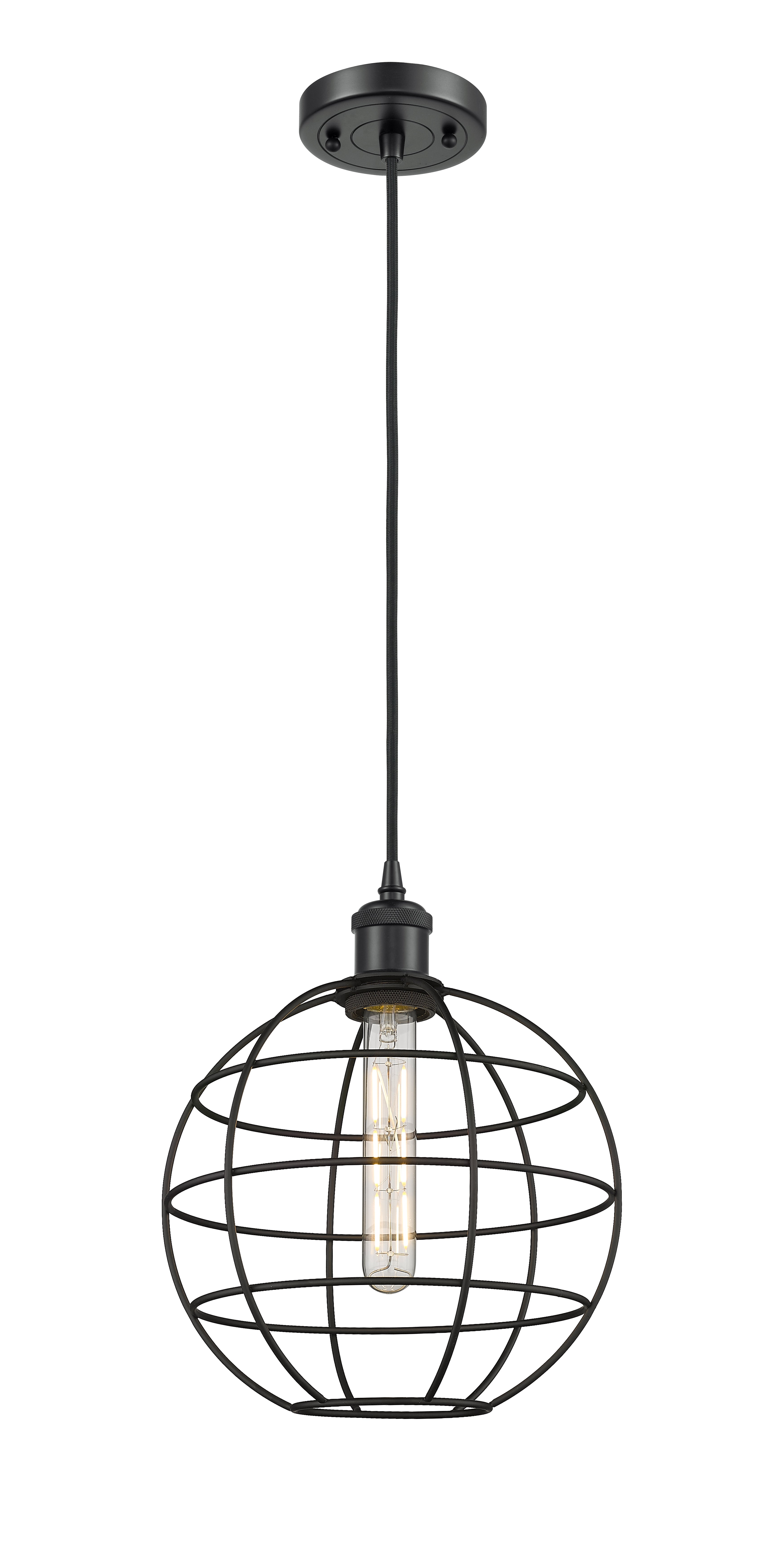 Ballston Mini Pendant Antique Brass 10 Inch