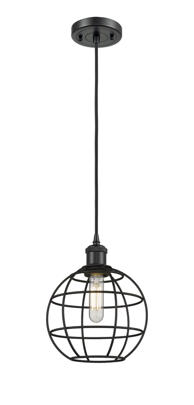 Ballston Mini Pendant Antique Brass Dimmable