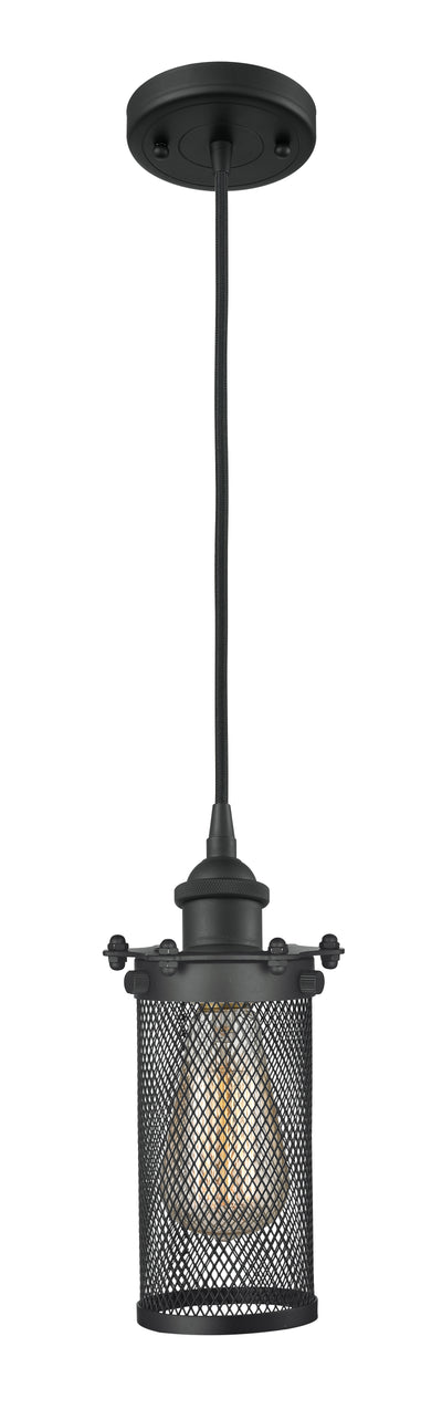Austere Mini Pendant Black Antique Finish