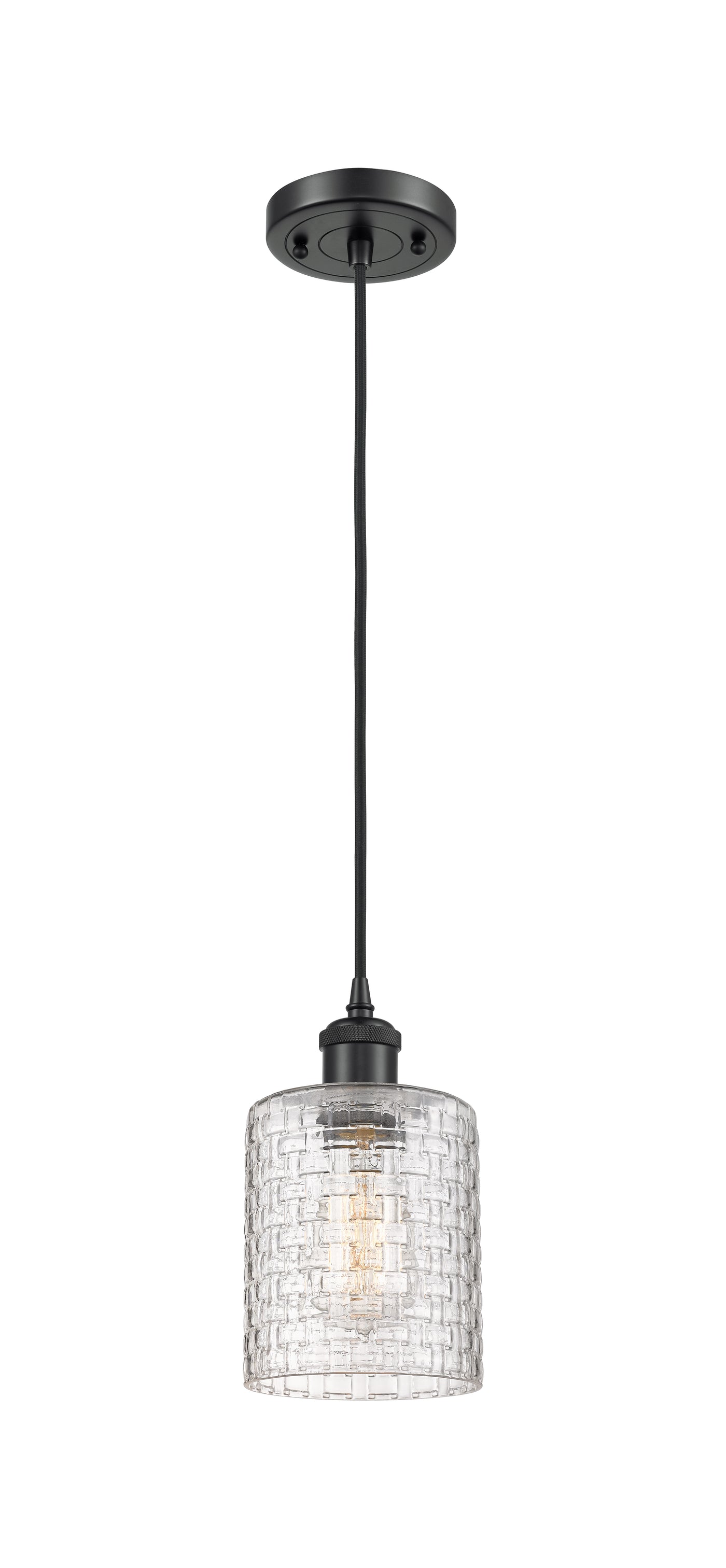 Ballston Mini Pendant 5 Inch Antique Brass