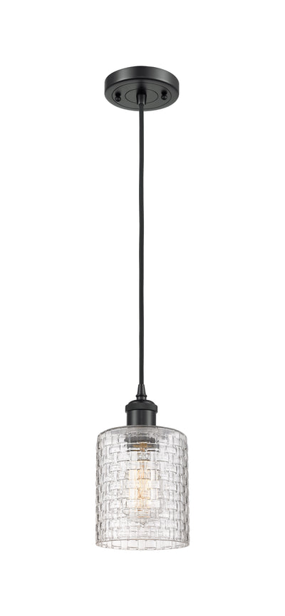 Ballston Mini Pendant 5 Inch Antique Brass