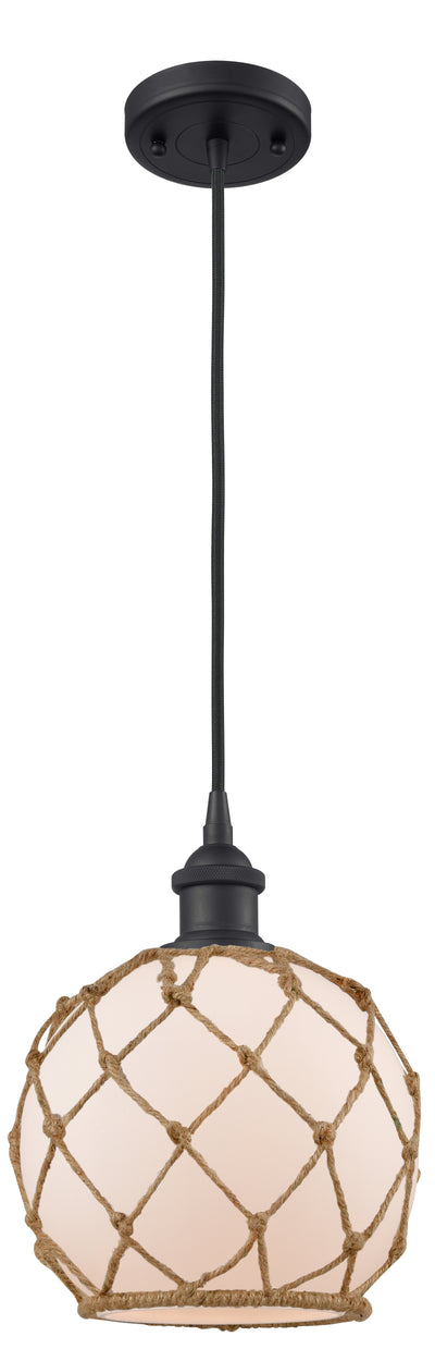 Ballston Mini Pendant Cast Brass 8 Inch